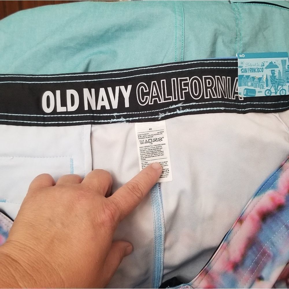 NWT Old Navy Board Shorts. - Picture 2 of 5